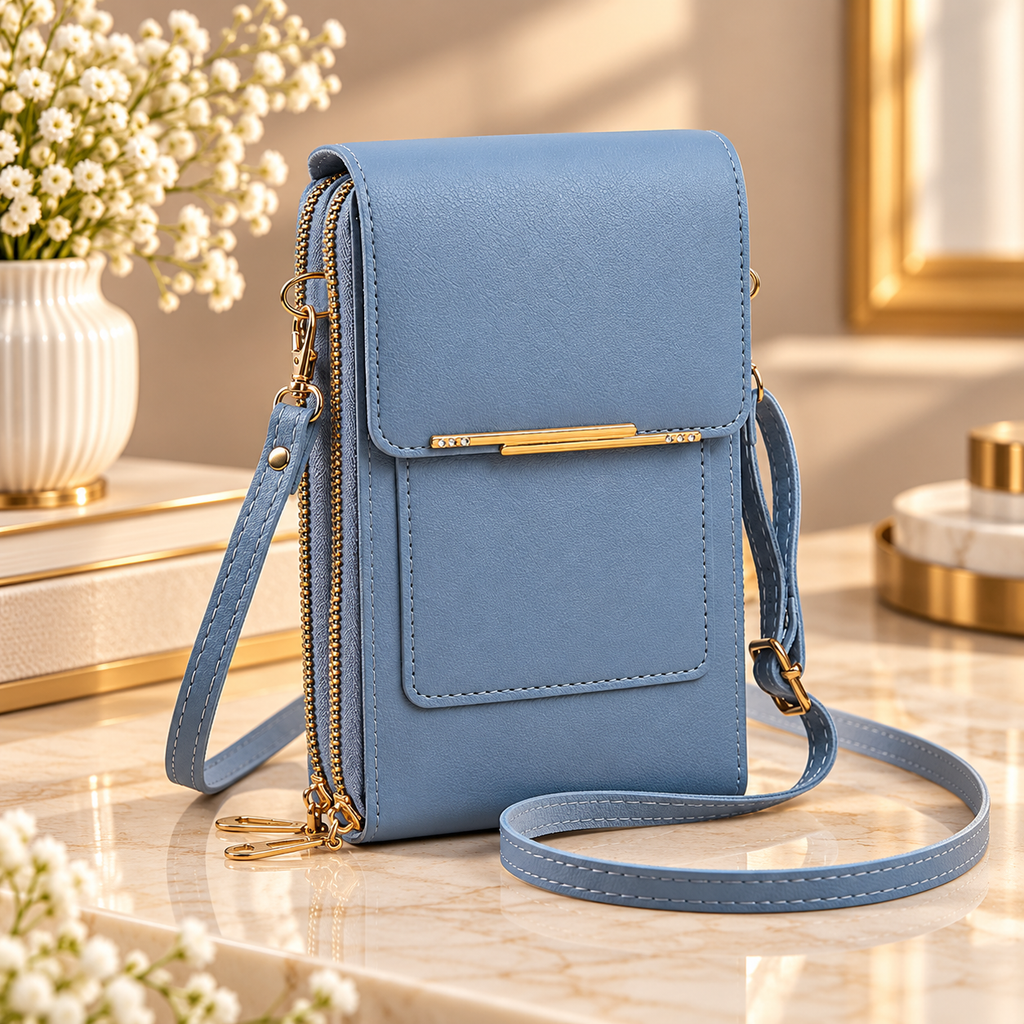 Touchscreen Crossbody Phone Wallet