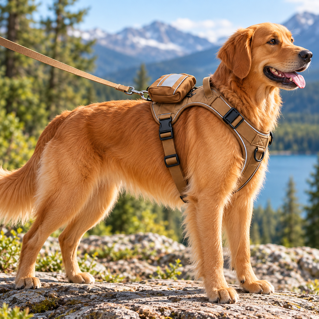 AdventureGuard Dog Harness & Backpack