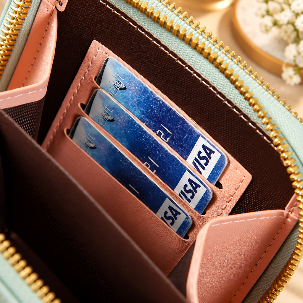 Touchscreen Crossbody Phone Wallet