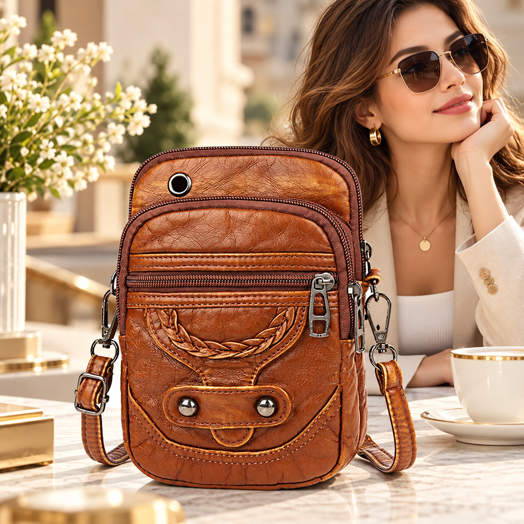 Vintage Elegance Crossbody Bag