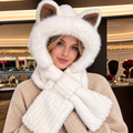 Luxe Furry Cat Hood