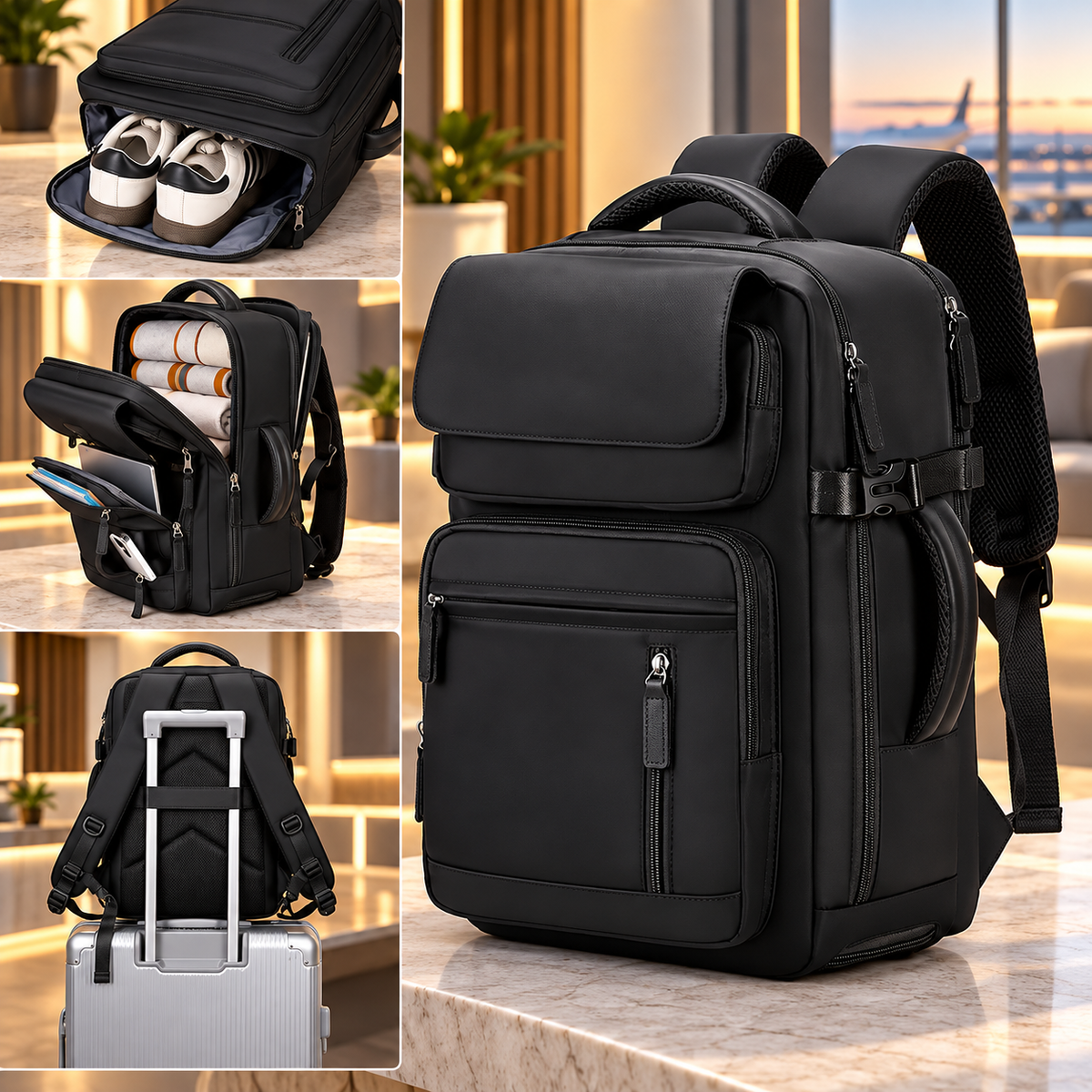Voyager Luxe Travel Backpack