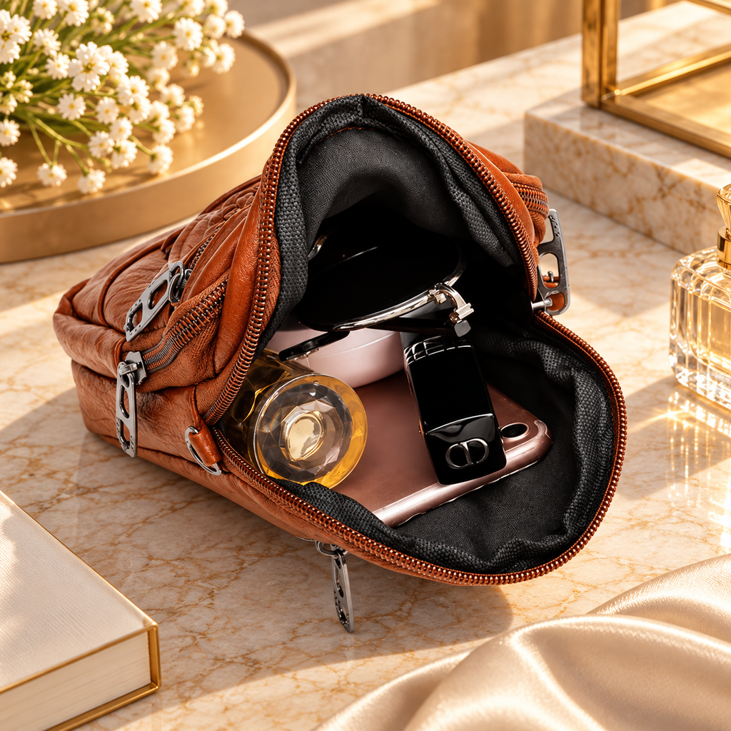 Vintage Elegance Crossbody Bag