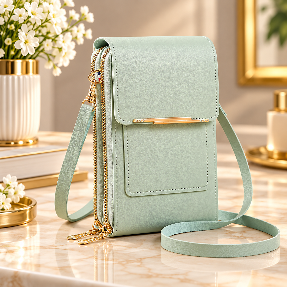 Touchscreen Crossbody Phone Wallet