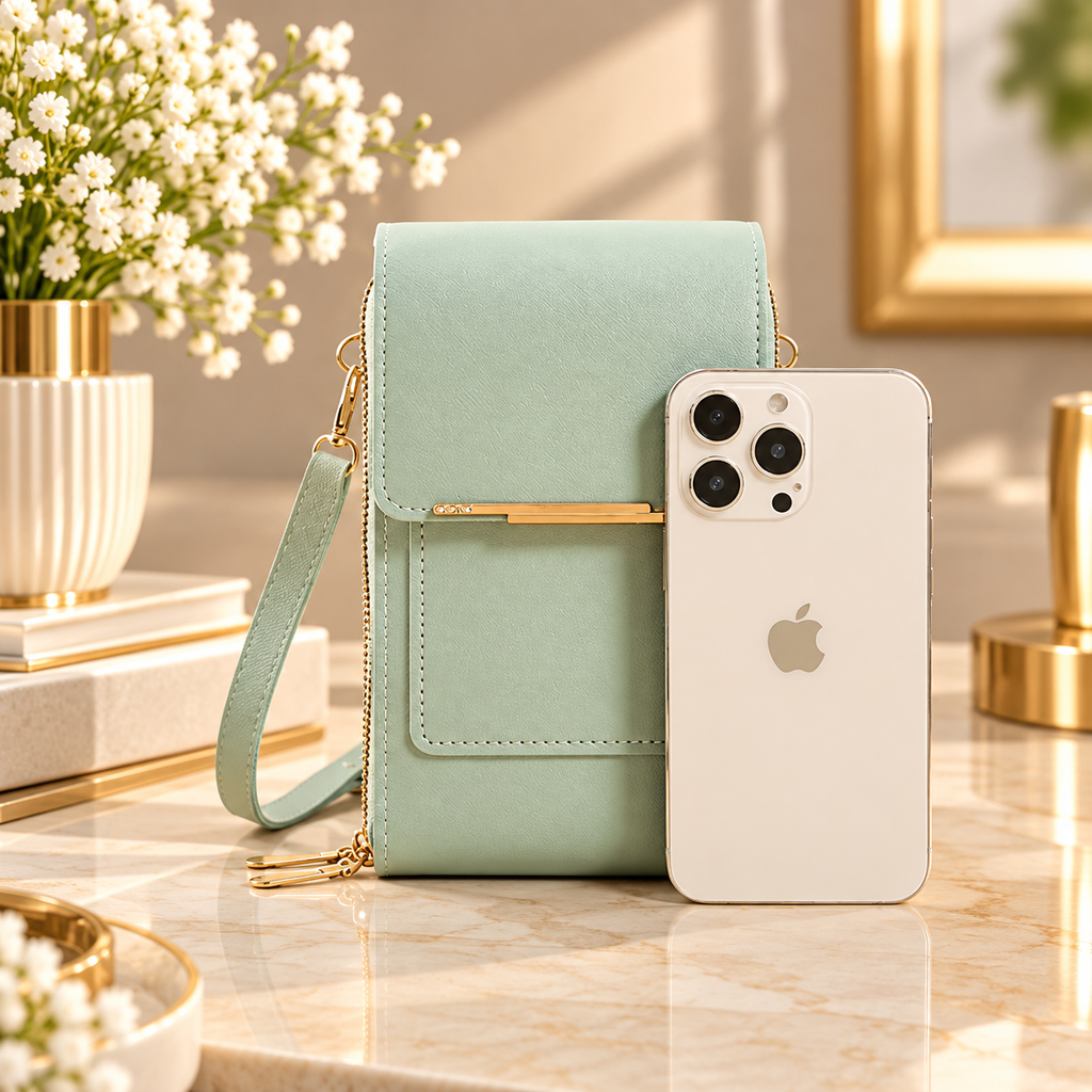 Touchscreen Crossbody Phone Wallet