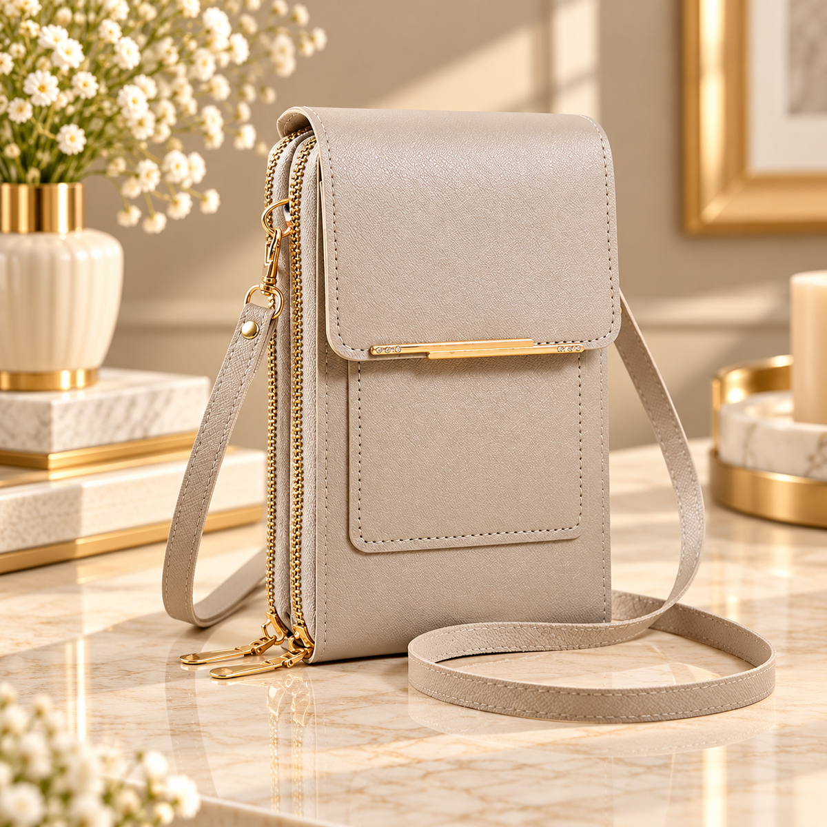 Touchscreen Crossbody Phone Wallet