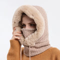 Luxe Fur Knit Hood