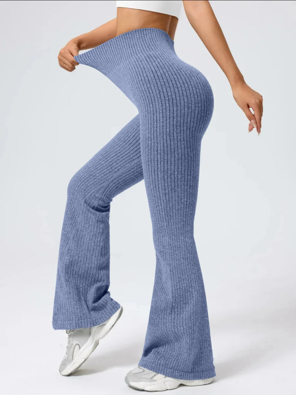 Women’s Ribbed Sculpt Flare Pants