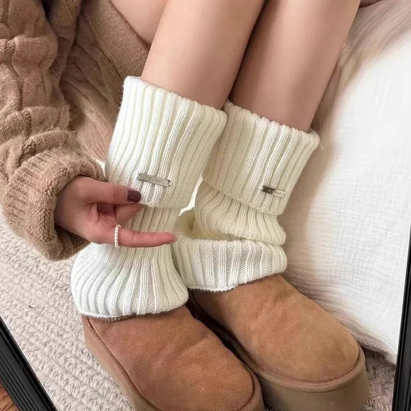 Luxe Ribbed Leg Warmers