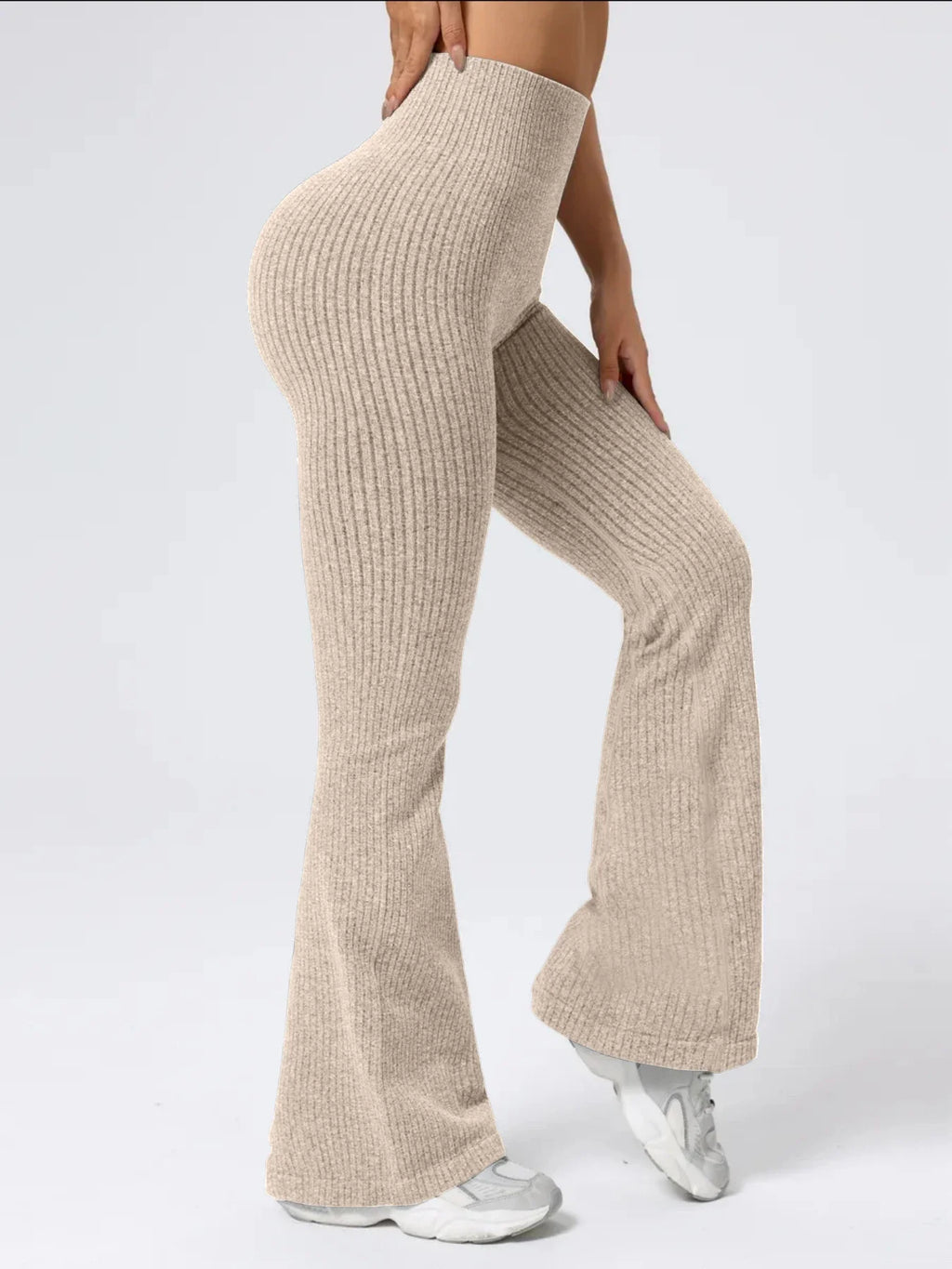 Women’s Ribbed Sculpt Flare Pants