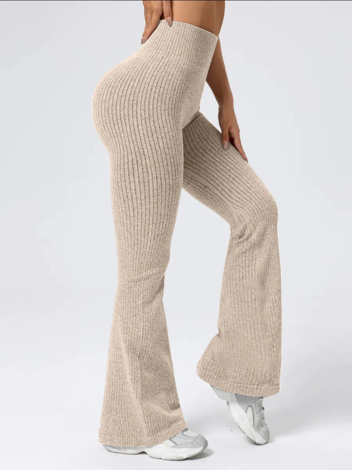 Women’s Ribbed Sculpt Flare Pants