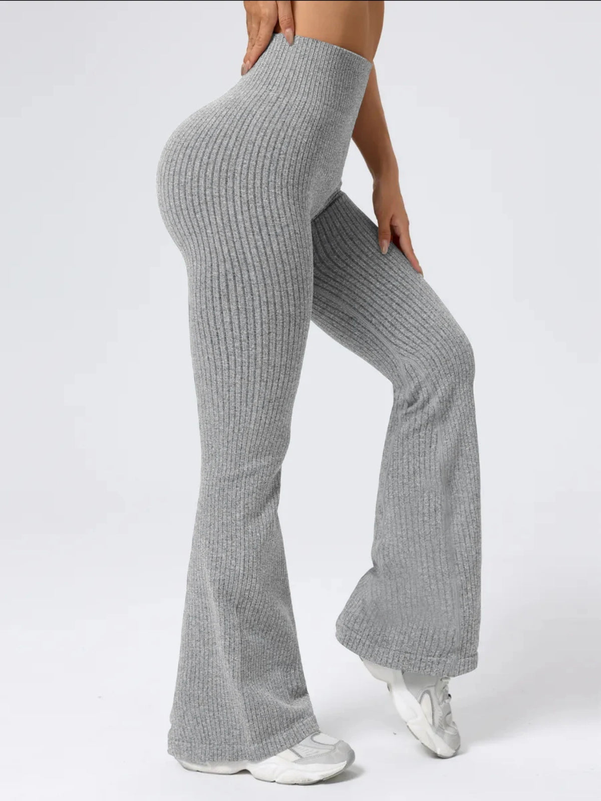 Women’s Ribbed Sculpt Flare Pants