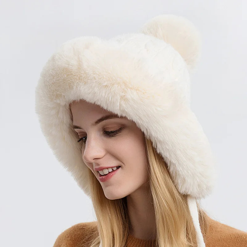 Luxe Fur Knit Hood