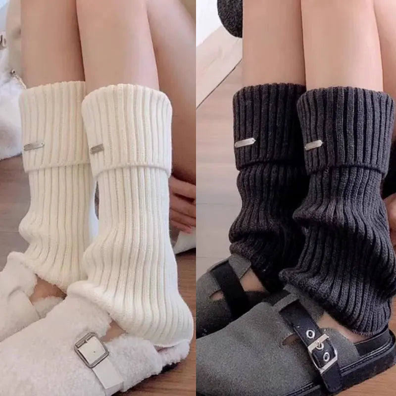 Luxe Ribbed Leg Warmers