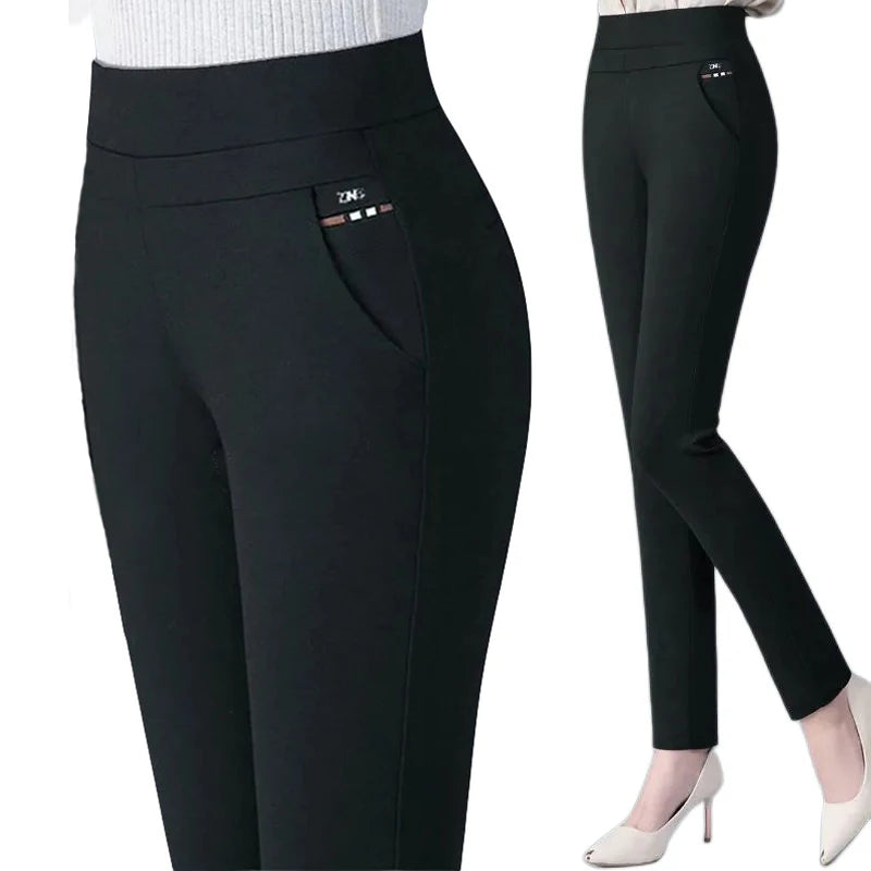 Women’s Elegant Tailored Stretch Pants
