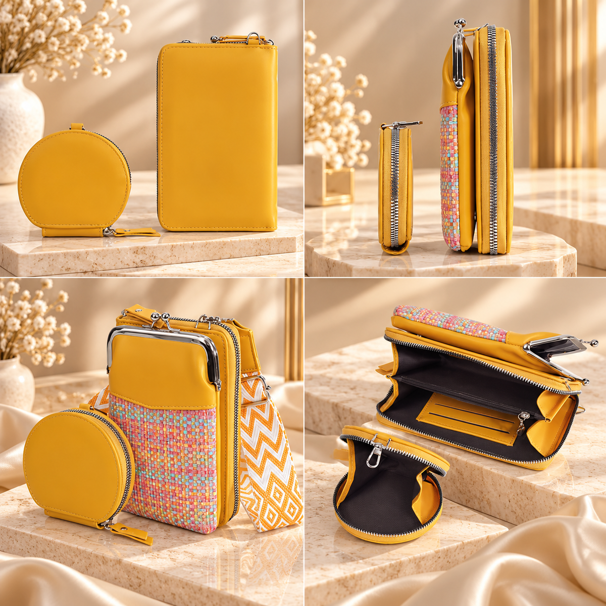 Luxe Crossbody Phone Wallet
