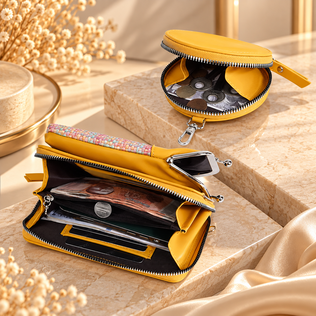 Luxe Crossbody Phone Wallet