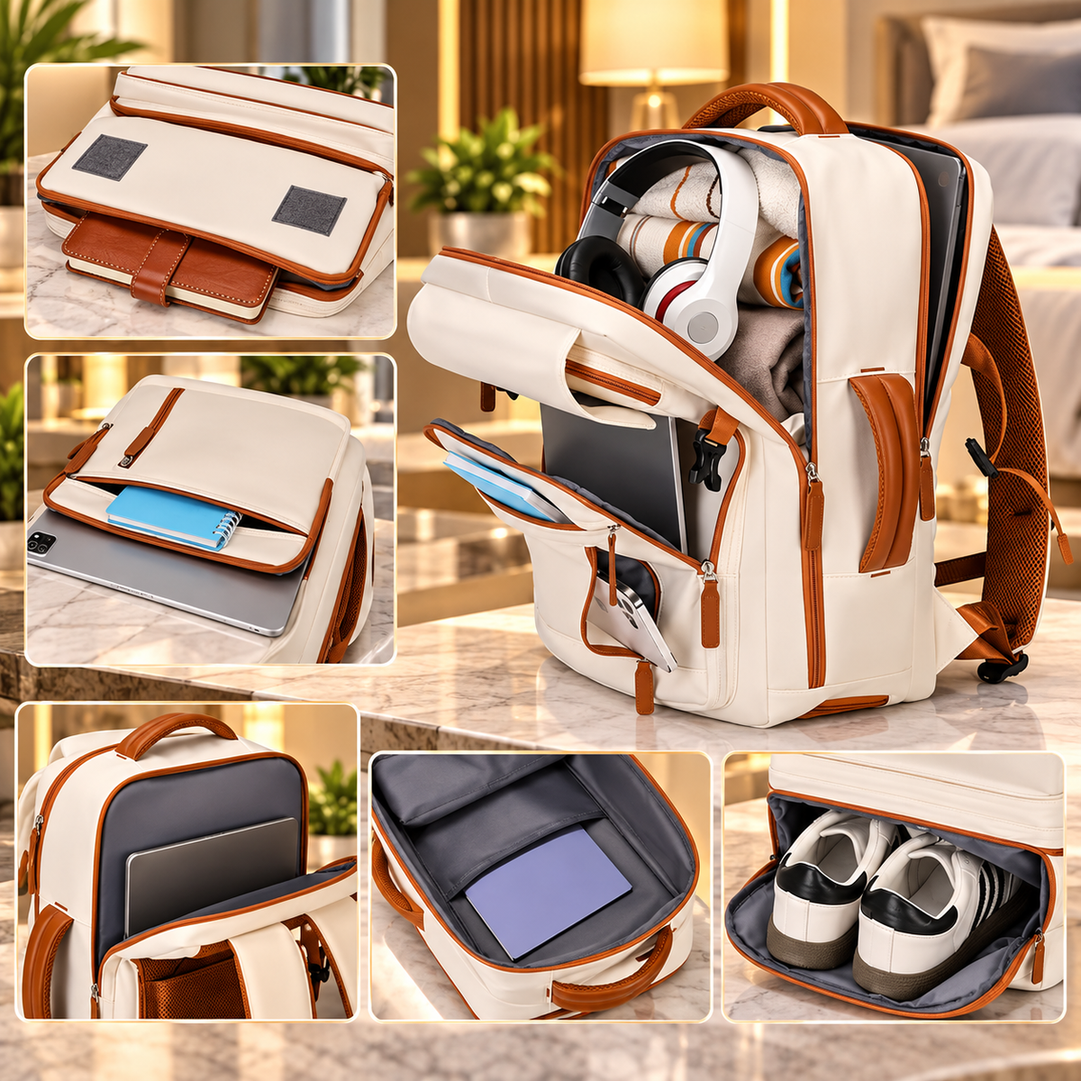 Voyager Luxe Travel Backpack