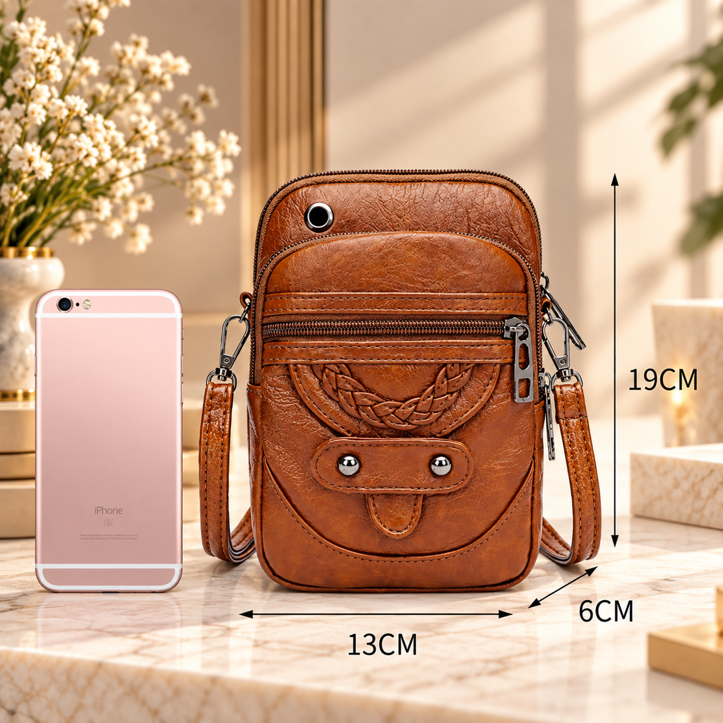 Vintage Elegance Crossbody Bag