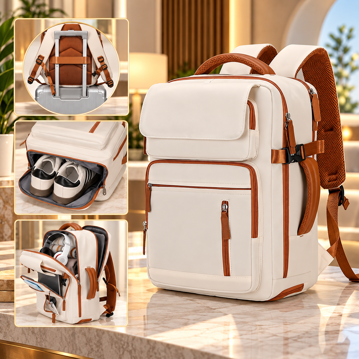 Voyager Luxe Travel Backpack