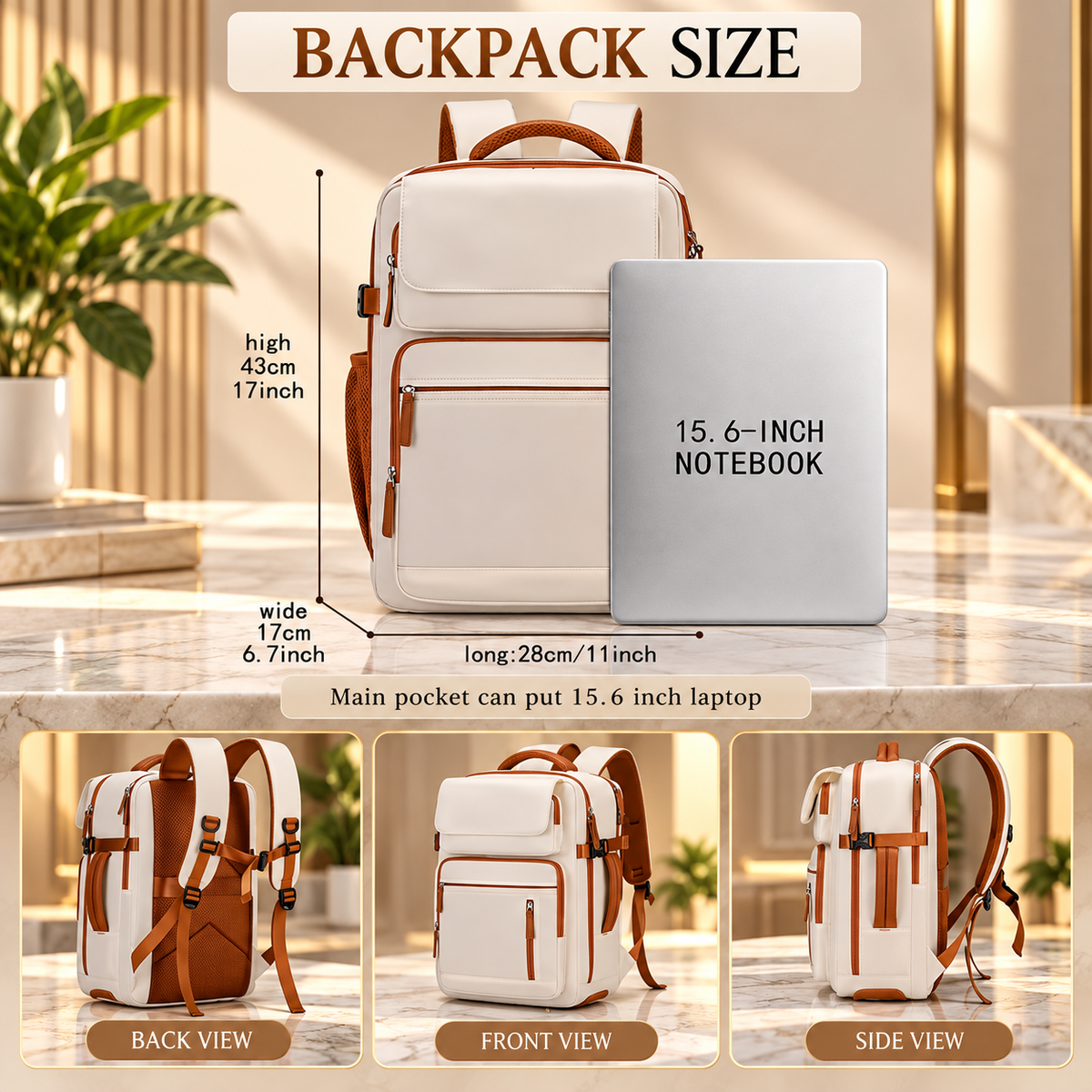 Voyager Luxe Travel Backpack