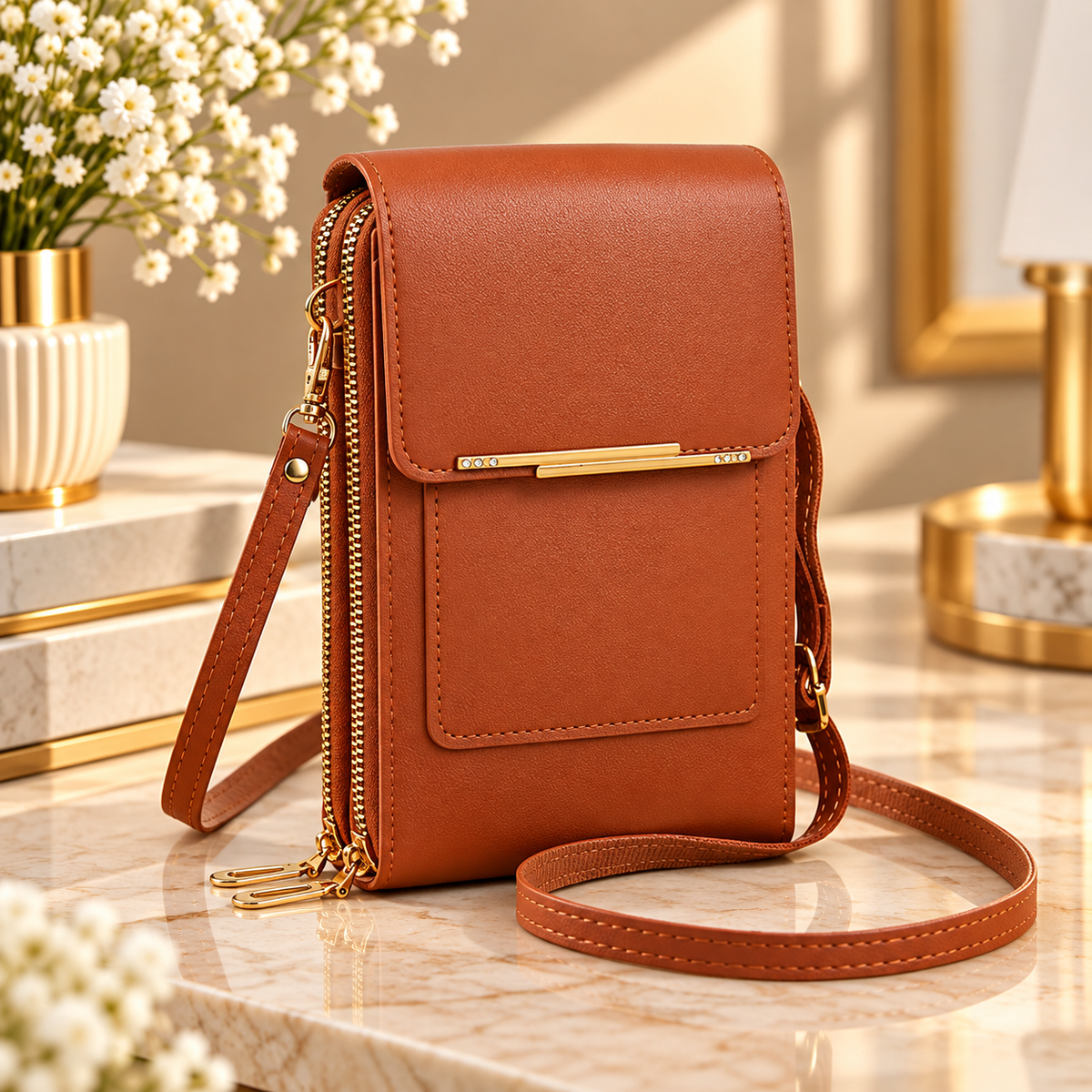 Touchscreen Crossbody Phone Wallet