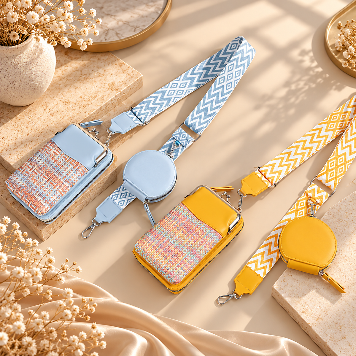 Luxe Crossbody Phone Wallet